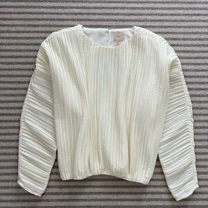 H&M Pleated Blouse - size XS
